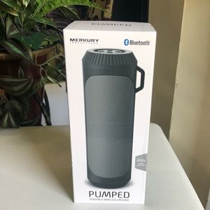 MERKURY Innovations Pumped Portable Wireless Speaker Bluetooth NEW!
